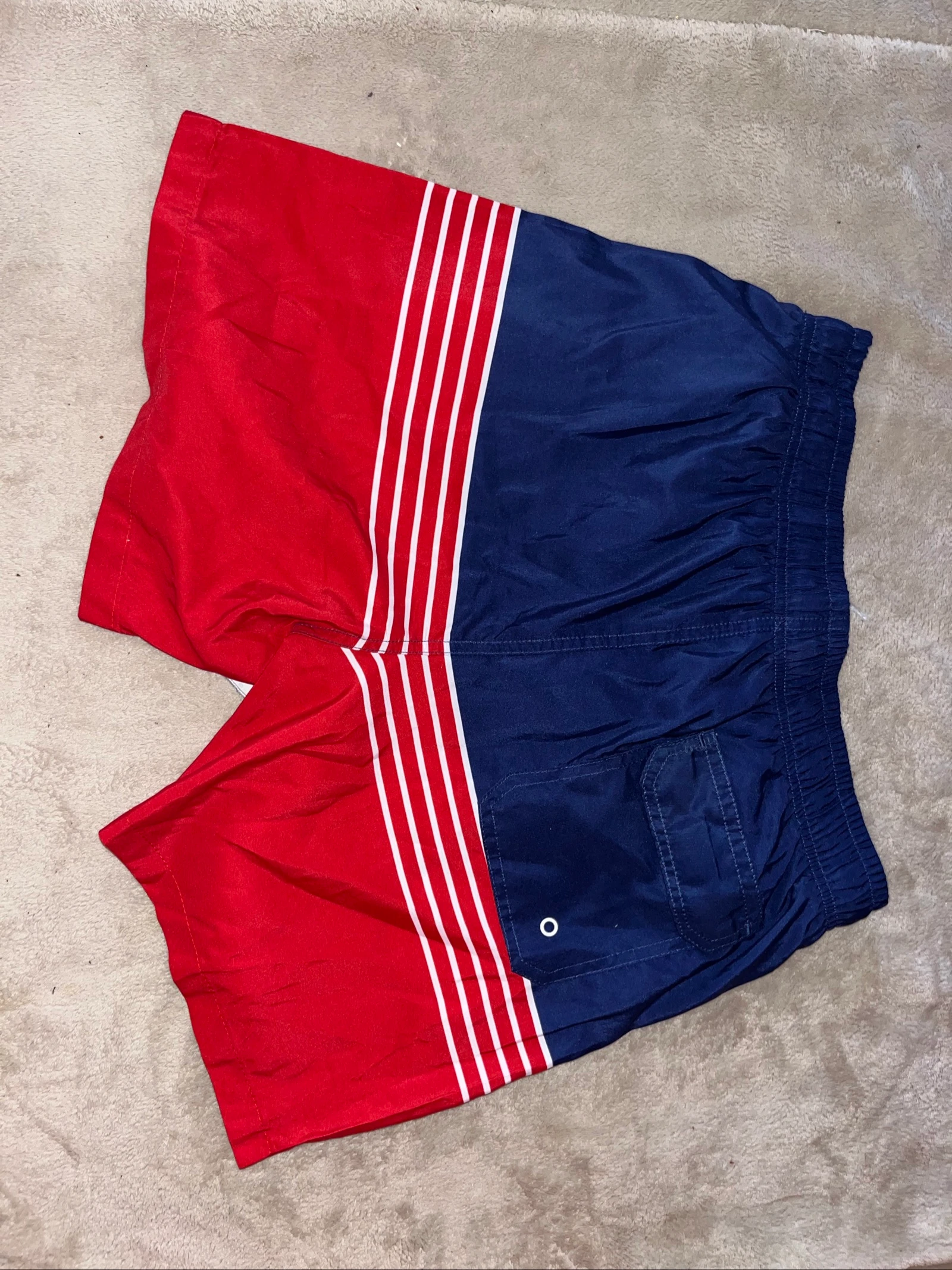 Heren badpak maat S blauw, wit en rood nieuw – photo 3